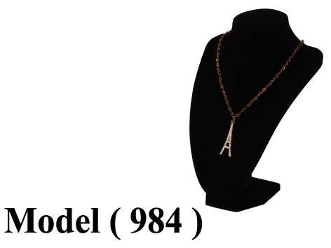 عوارض ذهب قطيفة C (مو 984) عارض كولية وسط اسود (W=20,D=15,H=30CM)