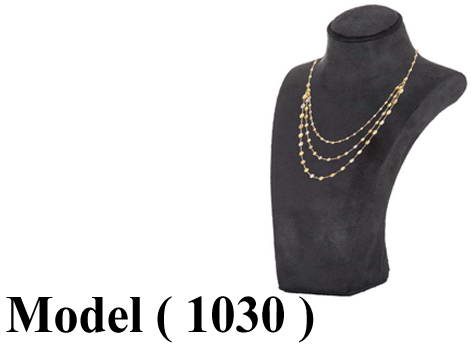 عوارض دهب قطيفة NO E ( مو 1030 )  //عارض سلاسل مجسم رمادى(W=11,H=20CM)