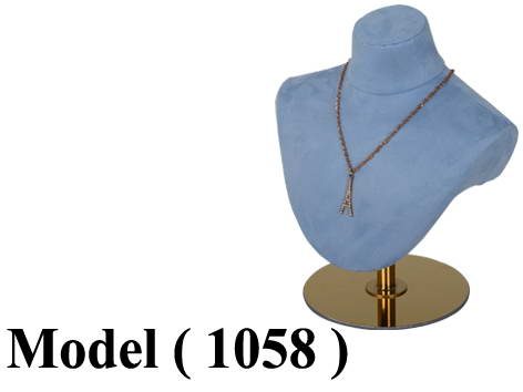 عوارض ذهب قطيفة D (مو 1058) عارض كولية تركواز بقاعدة ذهبى (W=29,D=20,H=36CM)