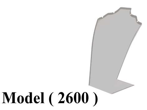 عوارض ذهب FـNO (مو 2600) (( عارض سلاسل اكريليك شفاف 19*30 سم ( W=19,H=30 CM)