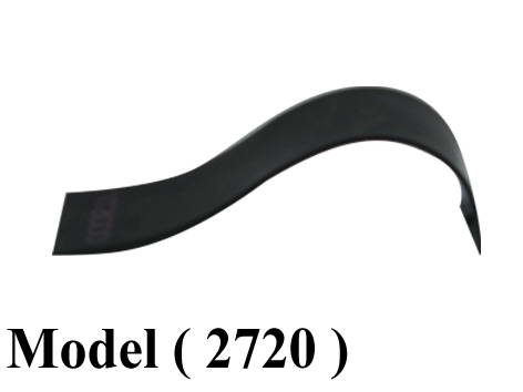 عوارض ذهب FـNO (مو 2720) (( عارض ساعة اكريليك اسود 23 سم (W=23 CM)