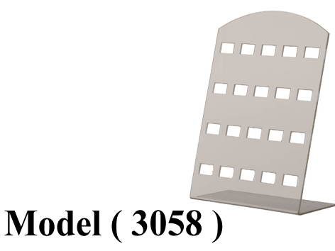 عوارض ذهب FـNO ( مو 3058 ) (( عارض مجوهرات شفاف (W=24,H=36CM)
