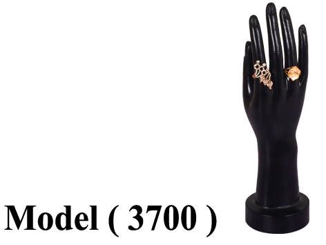 عوارض ذهب D ( مو 3700 ) يد خواتم اسود ( H=28 CM)