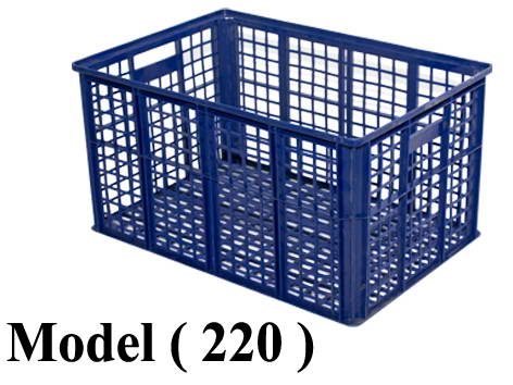 صناديق تعبئة NO) F) (مو 220) % صندوق زبادى أزرق (W=50,D=35,H=27CM)