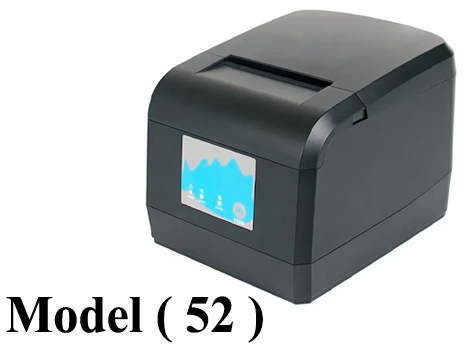 باركود ( NO ) F ( مو 52 ) طابعة فواتير كاشير اسود ( GDA 908 USB )