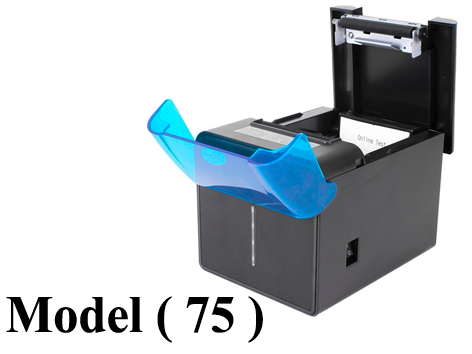 باركود ( NO ) F ( مو 75 ) طابعة فواتير كاشير (مطبخ مطعم) ( USB + LAN ( ZY905 (USB + LAN) K