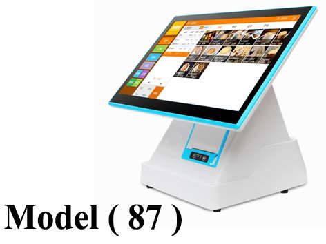 باركود NO ) F ) ( مو 87 ) جهاز كاشير مزود بطابعة كاشير 5.7 سم اندرويد Android