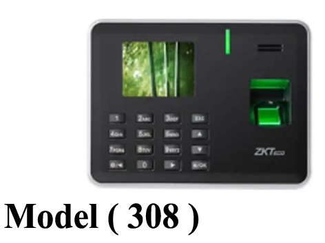 باركود NO ) F ) ( مو 308 ) جهاز حضور و انصراف يعمل بالبصمة او كارت مزود ببطارية K50 PRO