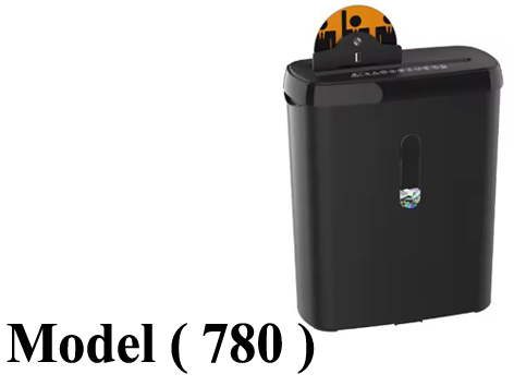 باركود ( NO ) F ( مو 780 ) مفرمة اوراق اسود (GDA 108 )