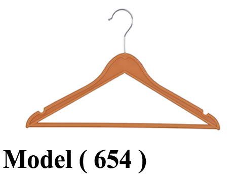 شماعات (NO) E (مو 654) <> شماعه بدله بالبار بلاستيك ارو 43 سم