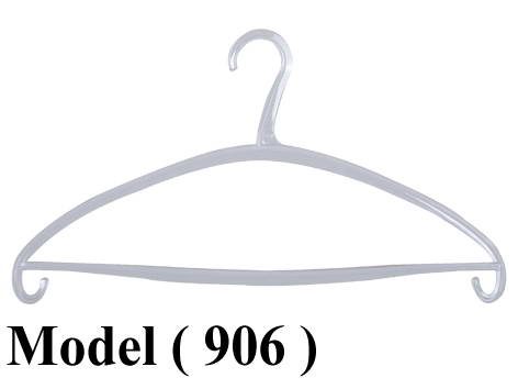 شماعات D (مو 906) شماعة بدلة بلاستيك ابيض 41 سم