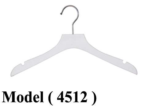 شماعات B (مو 4512) & شماعة بلوزة خشابى ابيض (W=37CM)