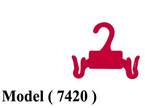 شماعات D (مو 7420) # شماعة حذاء اطفال احمر (W=10)