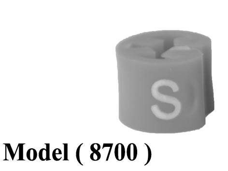 سيزر D (مو 8700) كيس (12 قطعة) سيزر S رمادى