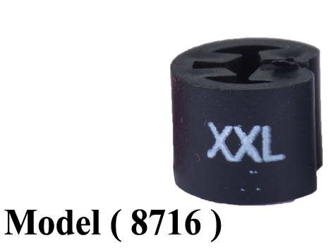 سيزر D (مو 8716) كيس (12 قطعة) سيزر XXL اسود