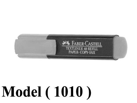اقلام  (NO) E Faber-Castell (مو 1010) قلم فسفورى نمساوى شفاف