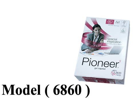 أدوات مكتبية  (NO) E ( مو 6860 ) رزمة ( 500 ورقة ) ورق أبيض A4 ـ  75 جرام