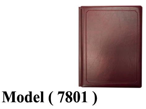 أدوات مكتبية فارس (NO) E (مو 7801) حافظة منيو طعام بنى