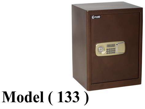 خزن منزلية ومكتبية C ـ NO (مو 133) خزينة رأسية ديجيتال بنى (W=45,D=38,H=60CM)
