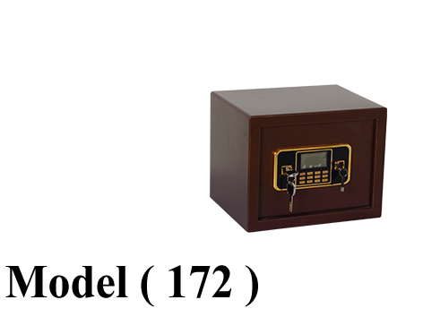 خزن منزلىة ومكتبية C (مو172 ) خزينة افقية ديجيتال بشاشة صغيرة بنى (W=40,D=42,H=30CM)( T30 )