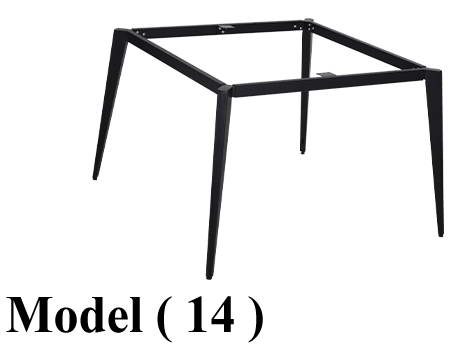 ورك ستيشن B (مو 14) # شاسية ورك ستيشن 2 فرد اسود (W=120,D=120,H=75CM)
