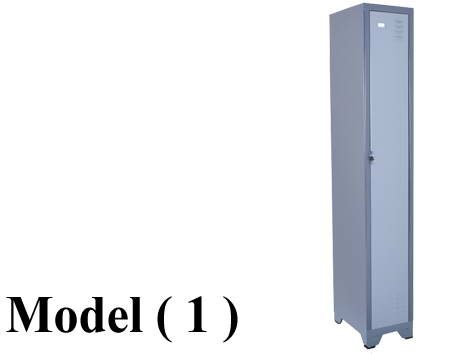 لوكرز ريموندس C(مو 1) لوكر 1 عمود*1 فرد تجارى جسم رمادى ضلف الوان (W=30,D=45,H=185CM)