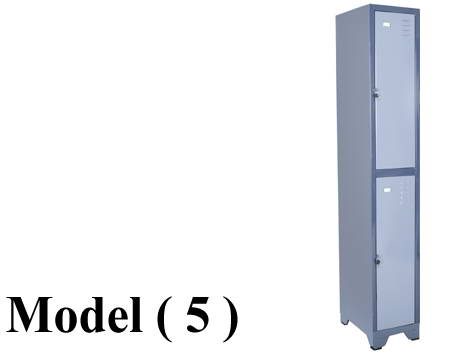 لوكرز ريموندس C(مو 5) لوكر 1 عمود*2 فرد تجارى جسم رمادى ضلف فضى (W=30,D=45,H=185CM)
