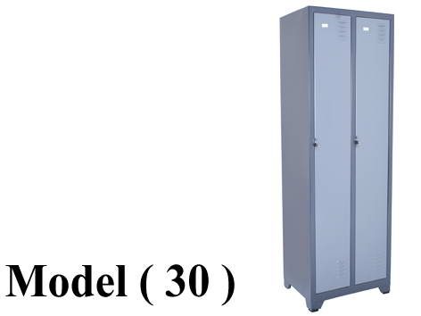 لوكرز ريموندس C (مو 30) لوكر 2 عمود*2 فرد تجارى جسم رمادى ضلف الوان  (W=60,D=45,H=185CM)