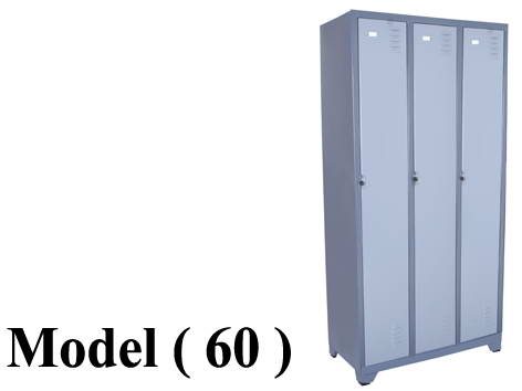 لوكرز ريموندس C (مو 60) لوكر 3 عمود*3 فرد تجارى جسم رمادى ضلف الوان (W=90,D=45,H=185CM)
