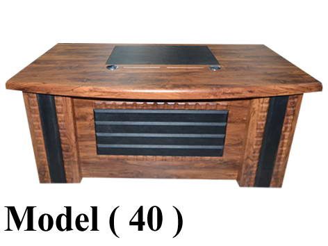 615 Wood & Glass Desks 40
