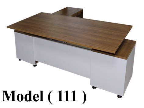 مكاتب زجاجيه C (مو 111) مكتب ثابت على سايد+وحدة ادراج 3 درج (DX1) (اسود 900) (W=200,D=80,H=75CM)