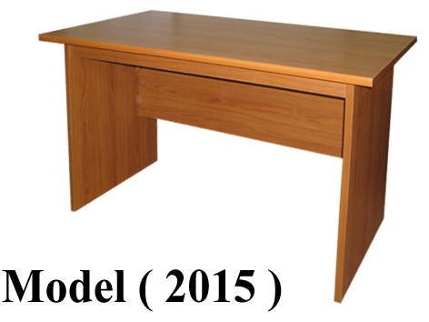 مكاتب خشبية C (مو 2015) مكتب سادة قرصة دوبل جسم مفرد شيرى (W=160,D=75,H=75CM)