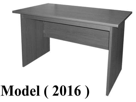 مكاتب خشبية C (مو 2016) مكتب سادة قرصة دوبل جسم مفرد فضى (W=180,D=75,H=75CM)