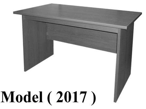 مكاتب خشبية C (مو 2017) مكتب سادة قرصة دوبل جسم مفرد فضى (W=200,D=90,H=75CM)