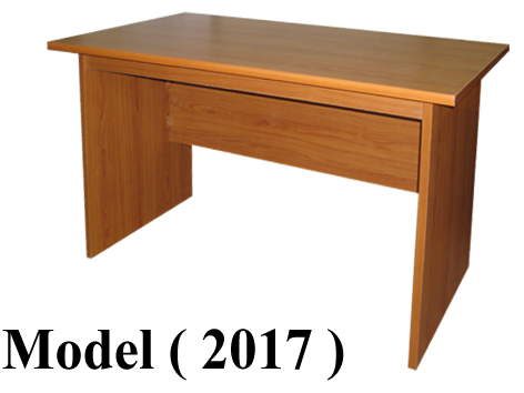 مكاتب خشبية C (مو 2017) مكتب سادة قرصة دوبل جسم مفرد شيرى (W=200,D=90,H=75CM)
