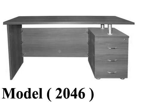 615 Wood & Glass Desks 2046