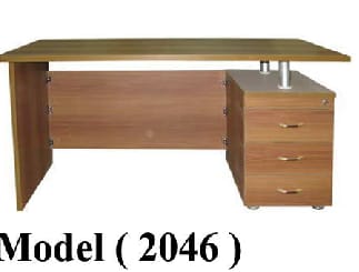615 Wood & Glass Desks 2046