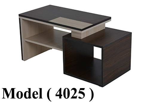 ترابيزات ضيافة خشبية (NO) D (مو 4025) # ترابيزة ضيافة خشب مودرن بنى*بيج (2540) (W=80,D=40,H=45CM)