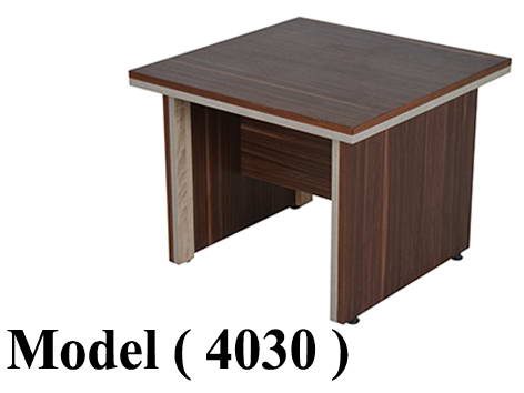 ترابيزات ضيافة خشبية (NO) D (مو 4030) # ترابيزة ضيافة خشب كاريزما جوز فاتح X بيج (W=60,D=60,H=48CM) (CF-KC60)
