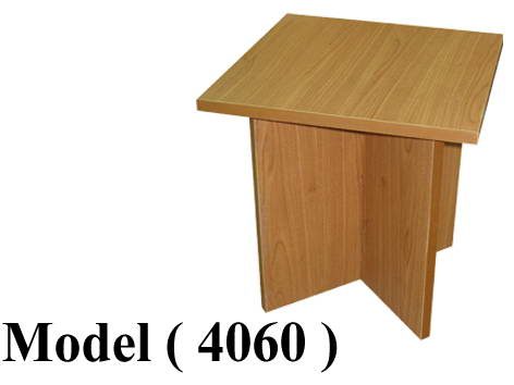 ترابيزات ضيافة خشبية C (مو 4060) ترابيزة ضيافة خشب حرف X اسود (900) (W=40,D=40,H=45CM)