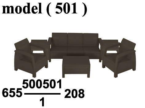 655 Rattan Plastic System 501