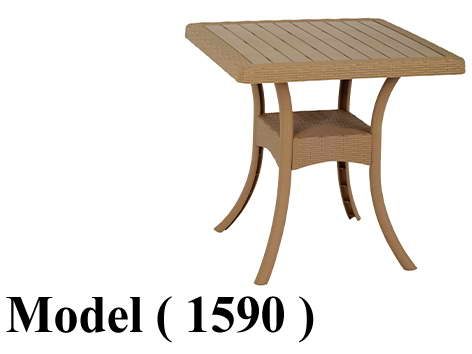 661 Plastic Chairs & Tables 1590