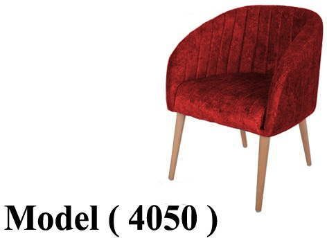 كراسى خشبية C (مو 4050) # كرسى فندقى ظهر دوران تنجيد قماش شرائح نبيتى ( M-115 )