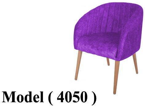 كراسى خشبية C (مو 4050) # كرسى فندقى ظهر دوران تنجيد قماش شرائح موف ( M-115 )
