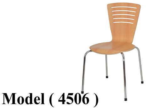 كراسى خشبية C (مو 4506) كرسى بلاى وود شيرى (PW - 17)