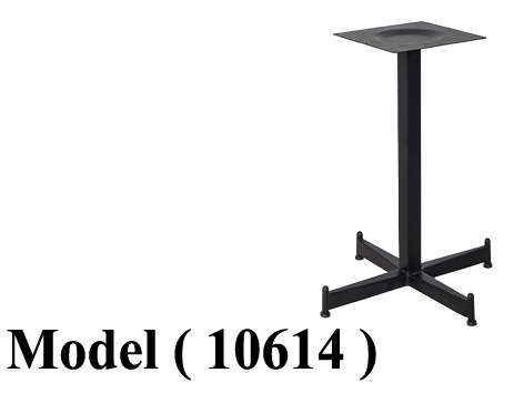 شاسيهات ترابيزات C (مو 10614) شاسية ترابيزة مربعة 4 رجل اسود (W=50,D=50,H=75CM)