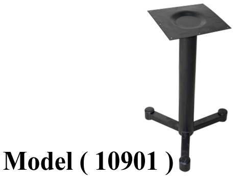 شاسيهات ترابيزات C (مو 10901) شاسية ترابيزة معدنى 3 رجل اسود (W=50,D=50,H=75CM)