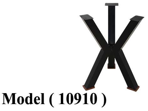شاسيهات ترابيزات C (مو 10910) شاسية ترابيزة معدنى 3 رجل اسود (W=60,D=73,H=73CM)