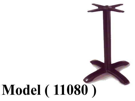 شاسيهات ترابيزات (NO) F (مو 11080) % شاسية 4رجل معدنى حرف X اسود (W=40,D=40,H=75CM)