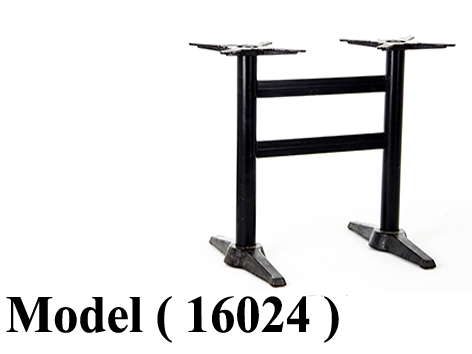 شاسيهات ترابيزات بار C ( مو 16024 ) شاسية نرابيزة بار معدني 2 رجل بوصلة اسود (W=116.5,D=63,H=105CM)